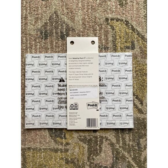 Noted By Post It Weekly Desk Paper Tablet Planner - Picture 6 of 7